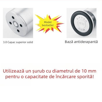 Picioare de mobilier din oțel inoxidabil 304, pentru canapele, dulapuri și măsuțe, picioare reglabile