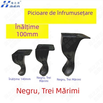 Picioare pentru mobilier din aliaj de aluminiu pentru dulap, noptiere, canapea, măsuță de cafea și suport TV — stil european