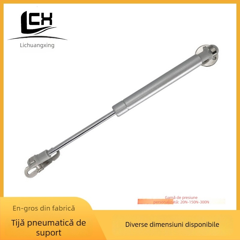 Suport hidraulic pentru ușă de dulap cu acționare pneumatică – tijă de sprijin pentru uși care se deschid sus/jos, accesoriu metalic