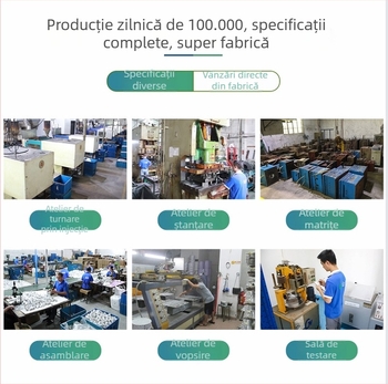 JPA068 Picioare reglabile pentru mobilier, M10, Oțel carbon