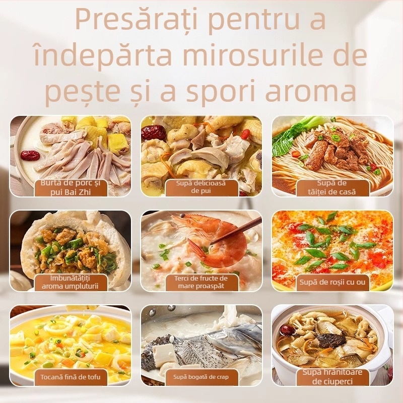 Condiment din pudră de angelică pentru eliminarea mirosului de pește și îmbunătățirea aromei; potrivit pentru carne de vită, tocană și marinade