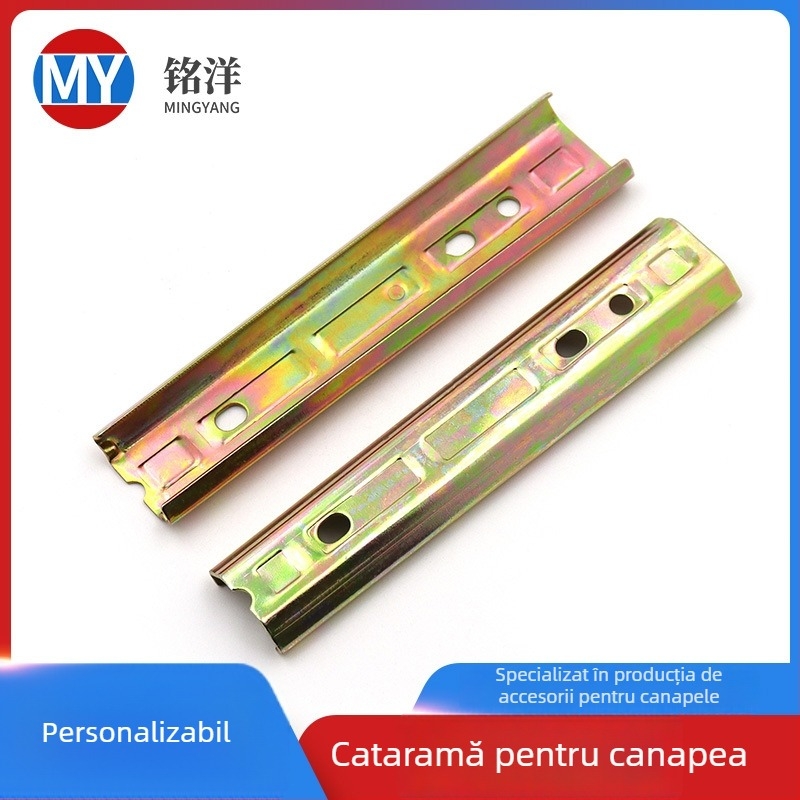 Mecanism de fixare pentru canapea cu 18 puncte, hardware din fier, model MY-04, finisaj zinc alb