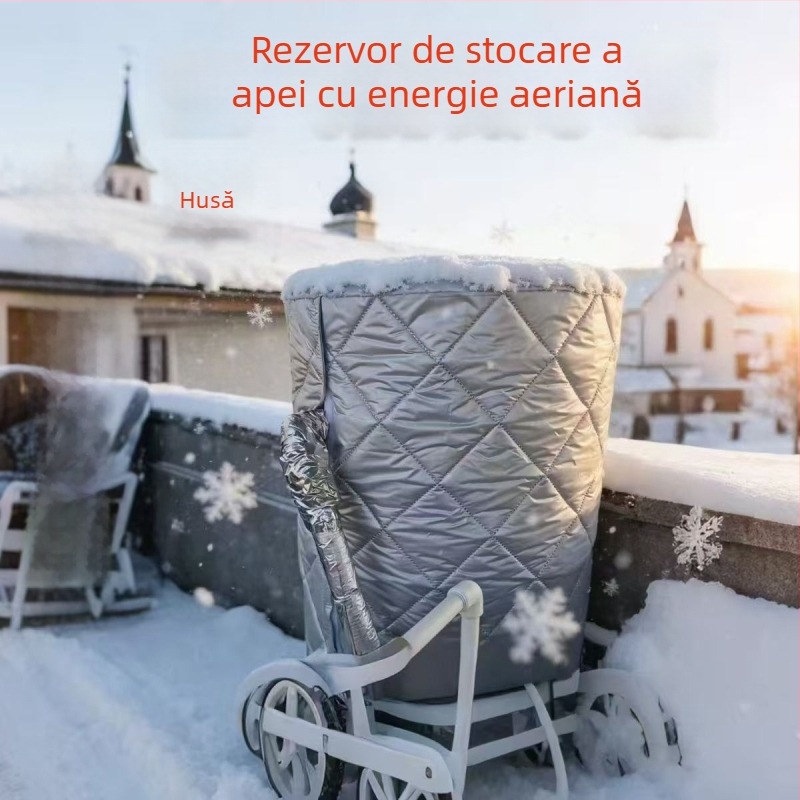 Husă izolatoare termică pentru unitatea exterioară de aer condiționat și rezervor de apă