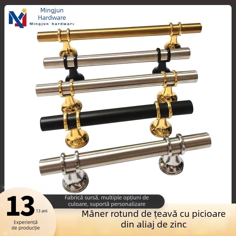 MJ008 Mâner pentru dulap din aliaj de aluminiu - minimalist, rezistent la uzură, accesorii hardware pentru mobilier