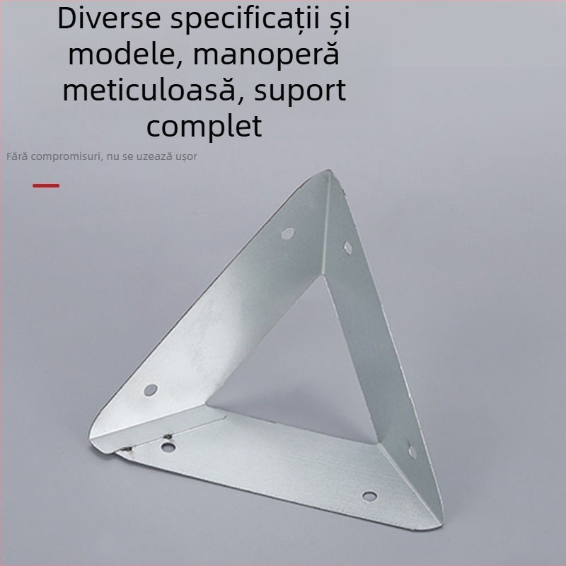 Protectii triunghiulare de colț pentru cutii din lemn, colțuri galvanizate, accesorii hardware