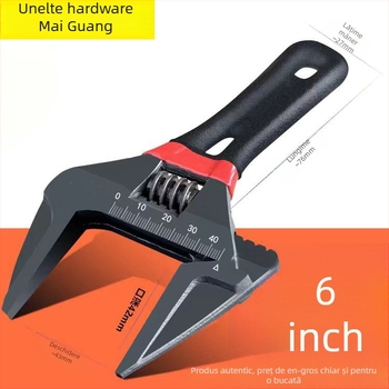 Mai Guang cheie reglabilă cromată, oțel crom-vanadiu