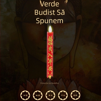 Lampă cu flacără de 10 taste - LED electronică