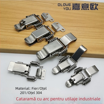 Încuietoare cu arc din oțel inoxidabil 304, utilizare universală, model J018A