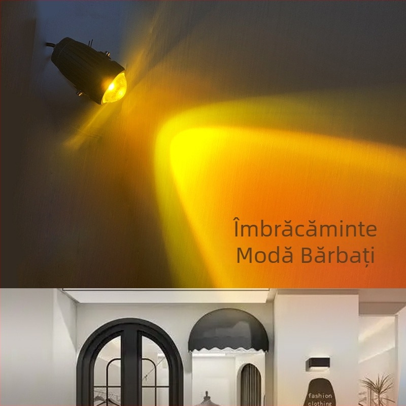 Lampă logo pentru fațadă, lampă de perete ambientală, lampă de perete impermeabilă pentru piața de noapte