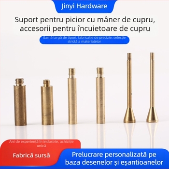 Componente hardware din cupru pentru precizie: piese nestandard, mâner din cupru, suporturi pentru picioare și accesorii de închidere din cupru