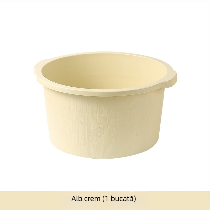 Cadă de baie pentru picioare din plastic, adâncă, cu masaj, izolație termică
