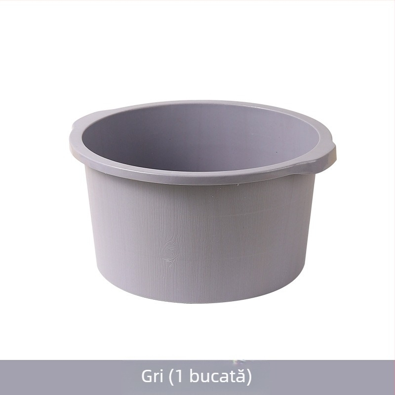 Cadă de baie pentru picioare din plastic, adâncă, cu masaj, izolație termică