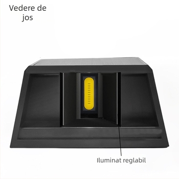 Lampă de perete pentru exterior, decor peisaj curte, iluminare ambientală, lampă solară impermeabilă pentru pereți de grădină