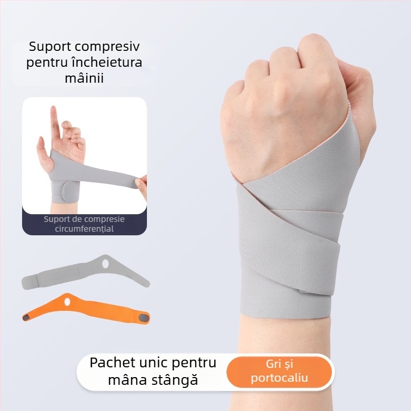 Protecție de încheietură subțire din Lycra, pentru badminton și antrenament cu gantere, reglabilă bidirecțional