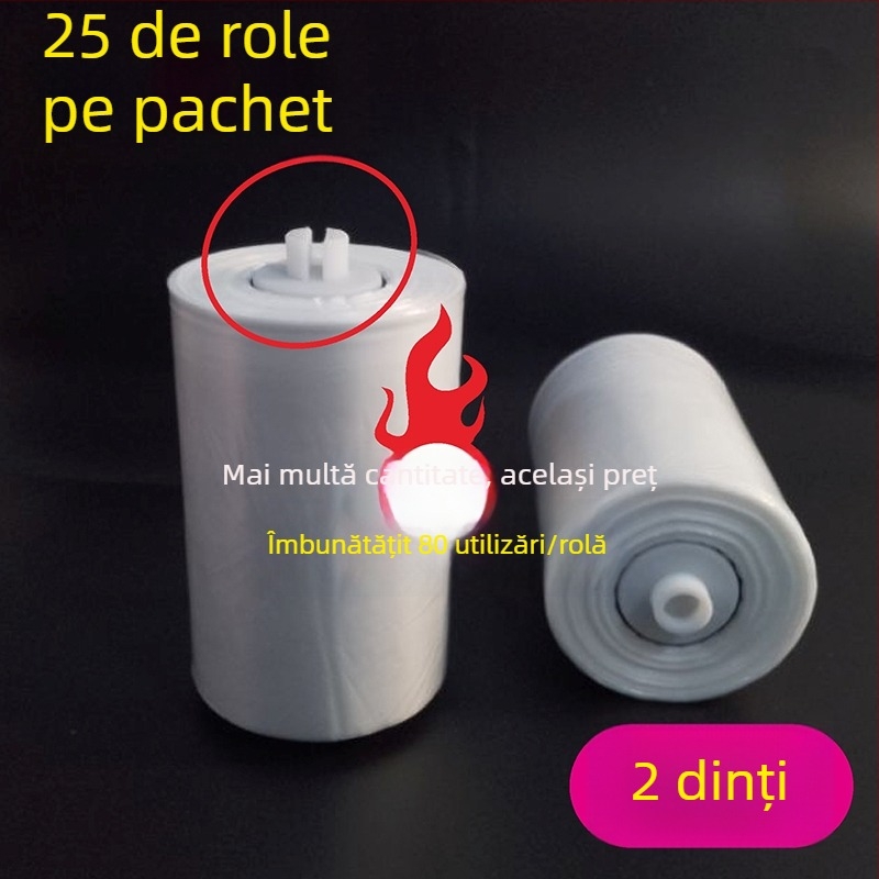 Capac de toaletă inteligent cu înlocuire automată, pernă rotativă de unică folosință și folie plastică de igienă