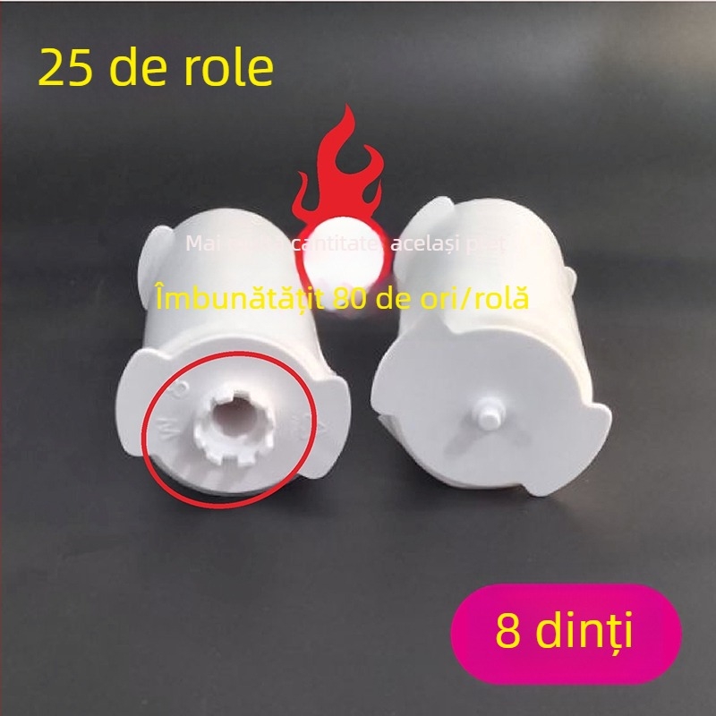 Capac de toaletă inteligent cu înlocuire automată, pernă rotativă de unică folosință și folie plastică de igienă