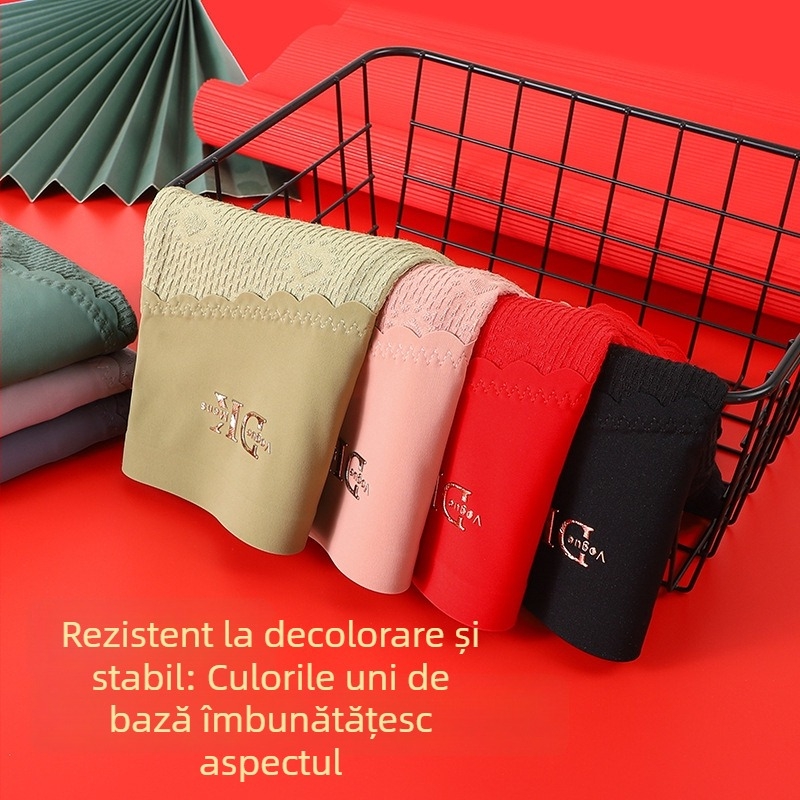 Lenjerie intimă feminină, talie înaltă pentru modelarea siluetei, din modal și bumbac, respirantă și antibacteriană, mărime plus