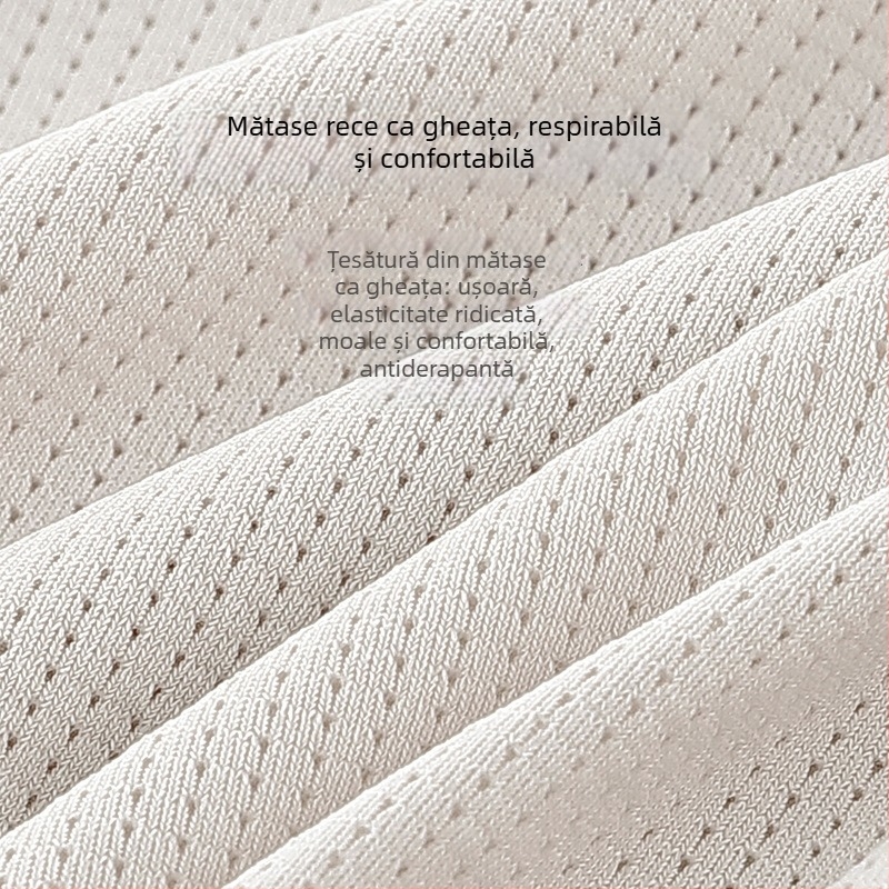 Lenjerie intimă de damă din ice-silk, fără cusături, croială triunghiulară, subțire, respirabilă, talie medie, mărimi mari