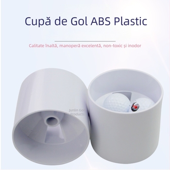 Nucleu detașabil din ABS pentru cupa găurii de golf, cu con de turnare și orificiu de drenaj