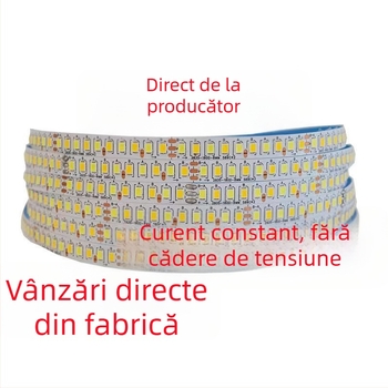 Lumină LED pentru tavan, design special, sursă de iluminat pentru înlocuire, driver 220V, bandă de lumină moale reglabilă în trei culori, 2835 temperatură duală
