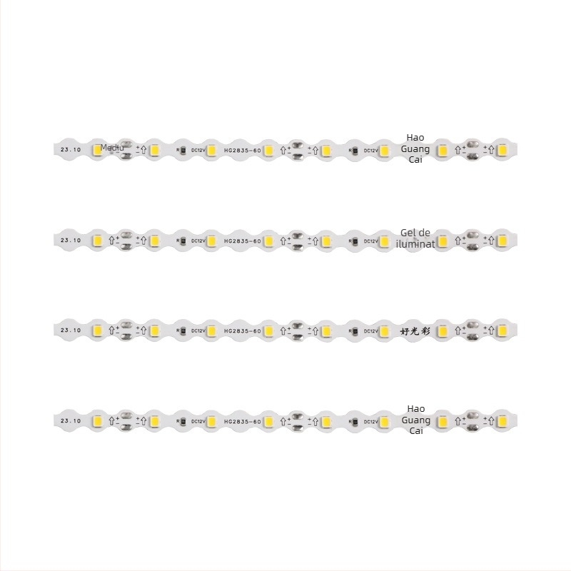 Bandă LED în formă de S, 12V, 60 LED-uri, impermeabilă, flexibilă, cip 2835, luminozitate ridicată, rolă de 50 m