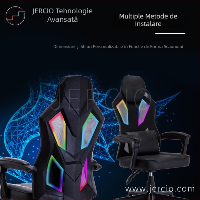 Bandă LED RGB pentru birouri și scaune de gaming – peste 100 de moduri, reglabilă și cu luminozitate reglabilă.
