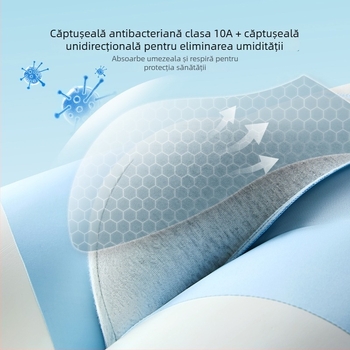 Boxeri pentru bărbați din Ice Silk, mărime mare, respirabili, antibacterieni, uscare rapidă, culoare uni, cu căptușeală de crotch din bumbac