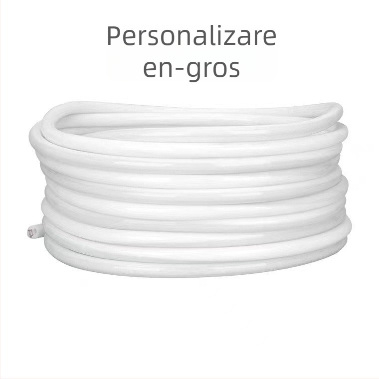 Bandă LED flexibilă, circulară, personalizată pentru iluminare în exterior, 360°, efect neon, 12V/24V