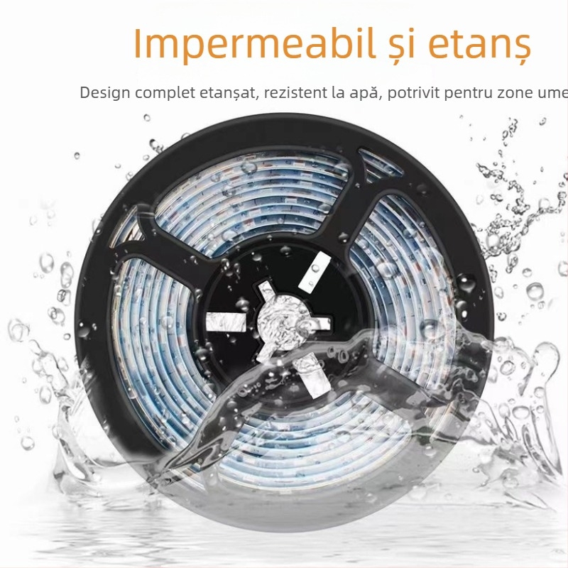 Bandă LED USB 5V pentru creșterea plantelor, 2835, spectru complet, impermeabilă, pentru legume, flori și suculente
