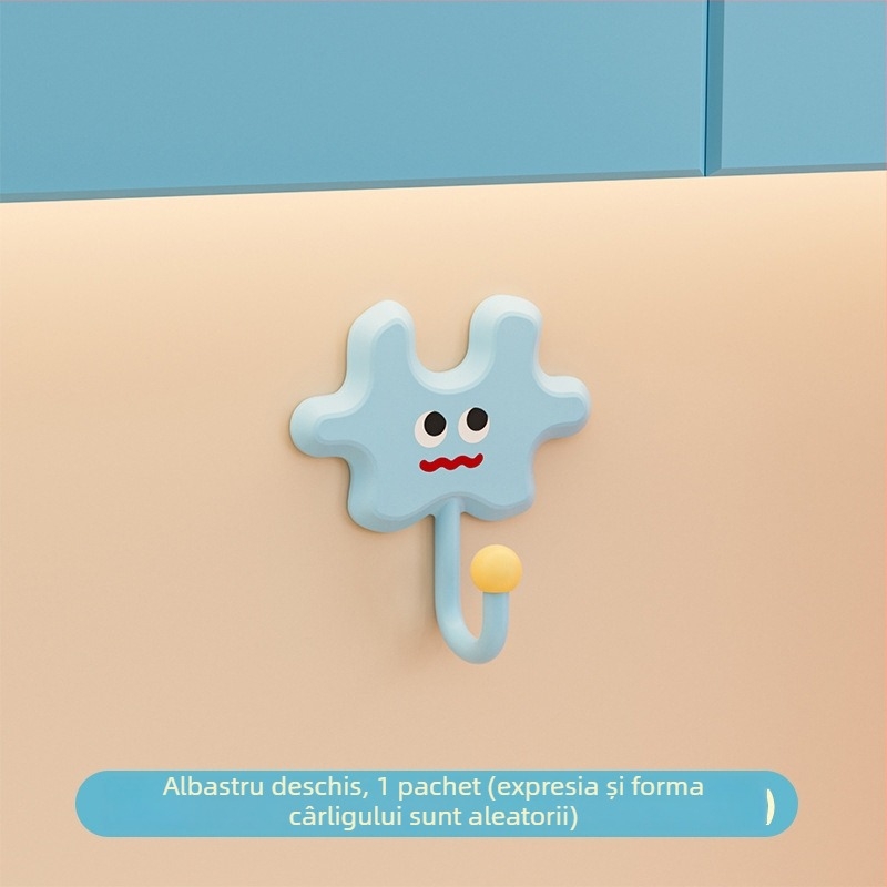 Cârlig puzzle drăguț cu ventuză – pentru baie, ușa de la baie, prosoape, bucătărie