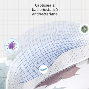 Boxeri pentru bărbați din Ice Silk, respirabili, antibacterieni, talie medie, model graffiti, confort pe tot sezonul