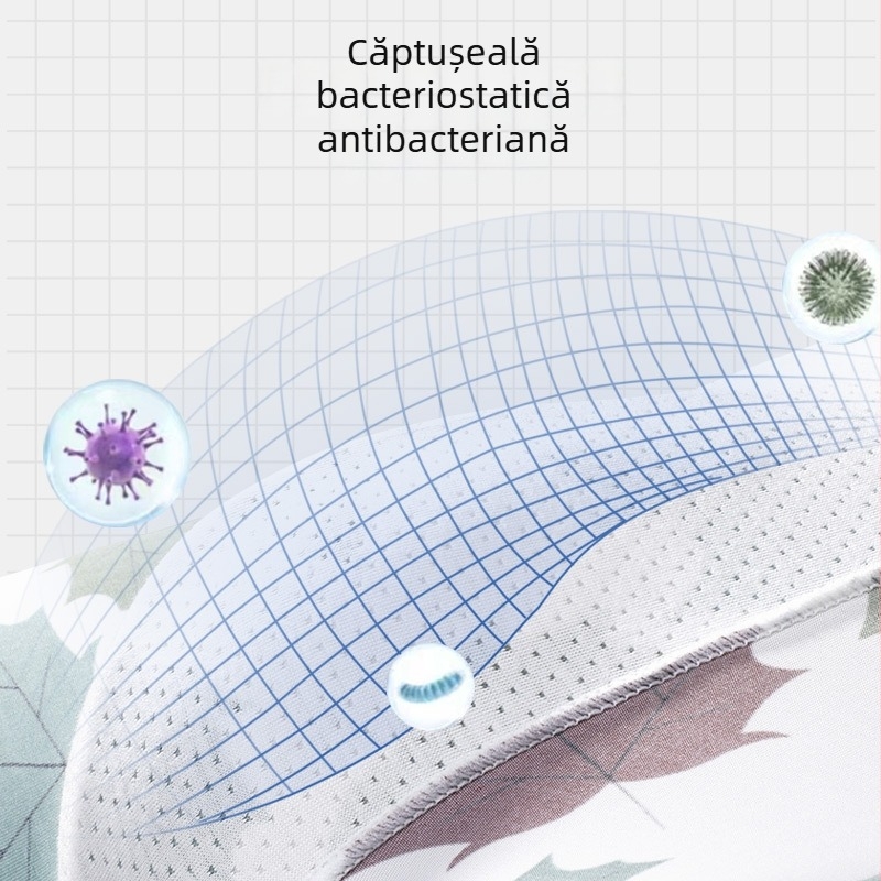Boxeri pentru bărbați din Ice Silk, respirabili, antibacterieni, talie medie, model graffiti, confort pe tot sezonul