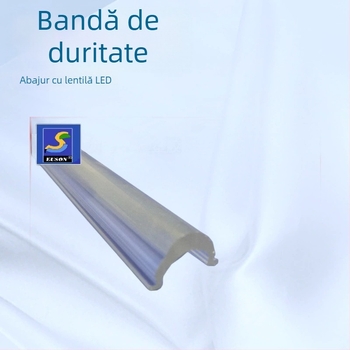 Abajur LED liniar din PMMA extrudat, transparent, acrilic, cu lentilă de înaltă claritate.