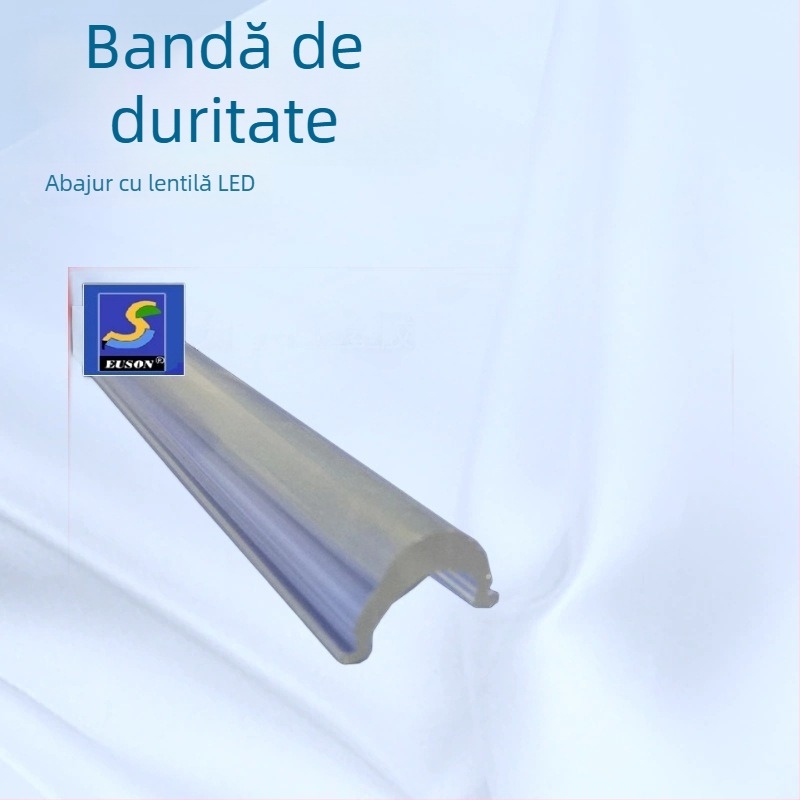 Abajur LED liniar din PMMA extrudat, transparent, acrilic, cu lentilă de înaltă claritate.