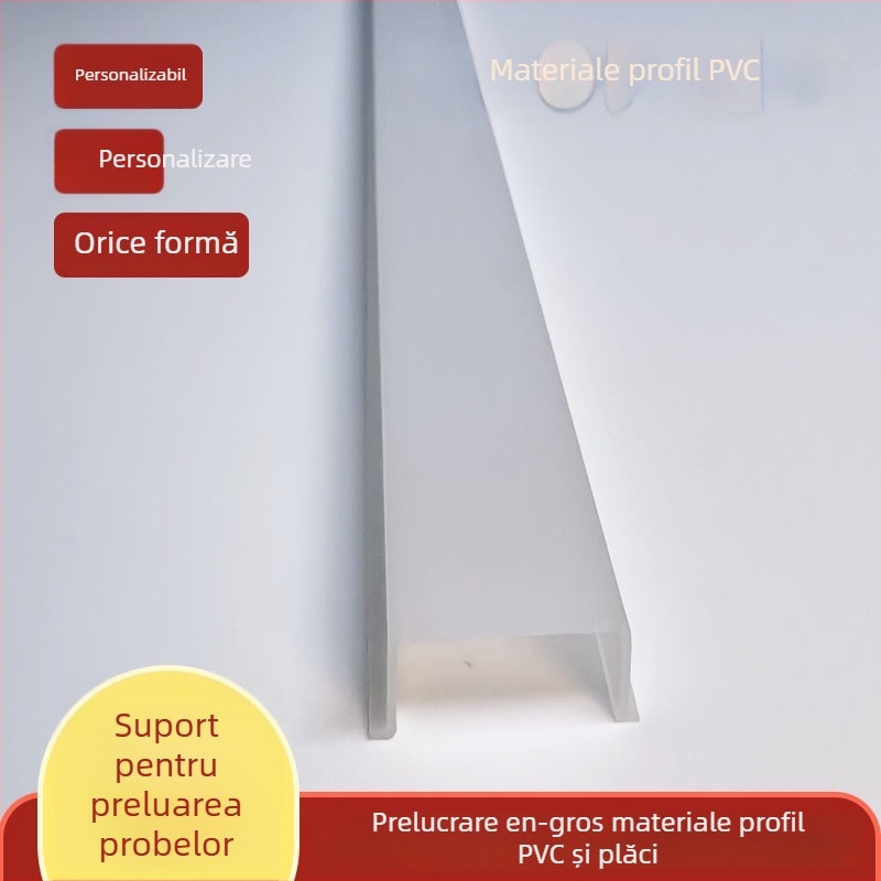 Cap LED pentru bandă pentru garderobă și dulap – difuzor pătrat extrudat din PC, carcasă personalizată