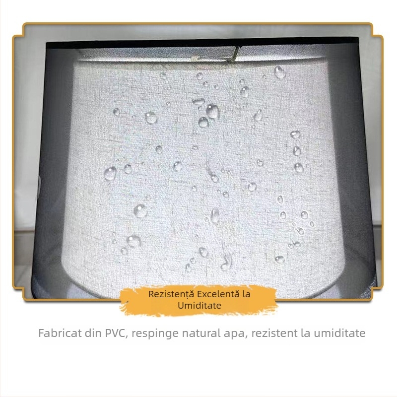 Abajur de lampă de masă din fibră de iută, corp rotund pentru lampă de dormitor, accesorii anti-orbire cu personalizare