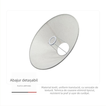 Abajur personalizat din in pentru dormitor și birou, abajur KD pentru lustru, veioză de podea și lampă de birou
