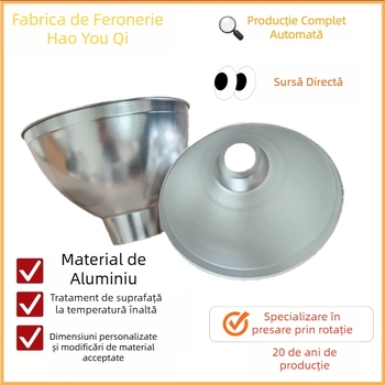 Abajur și corp personalizabile din cupru, aluminiu, fier și oțel inoxidabil pentru iluminat industrial și minier, cu soclu E27.