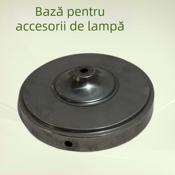 Accesorii de iluminat din fier forjat: bază și carcasă, dimensiune 180×50 cm