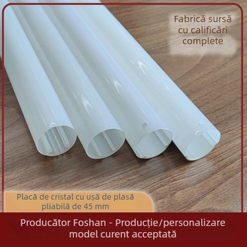 Carcasă personalizabilă pentru tub T8 cu două culori, difuzie albă lăptoasă
