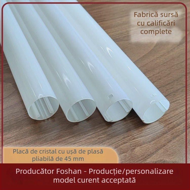 Carcasă personalizabilă pentru tub T8 cu două culori, difuzie albă lăptoasă