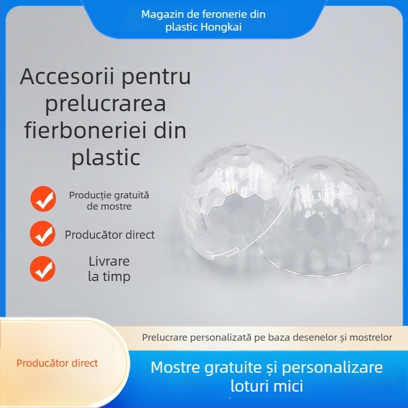 Abajur din acril pentru proiecția cerului înstelat și iluminare ambientală, rezistent la temperaturi înalte și deformări, modele gravate cu laser la alegere