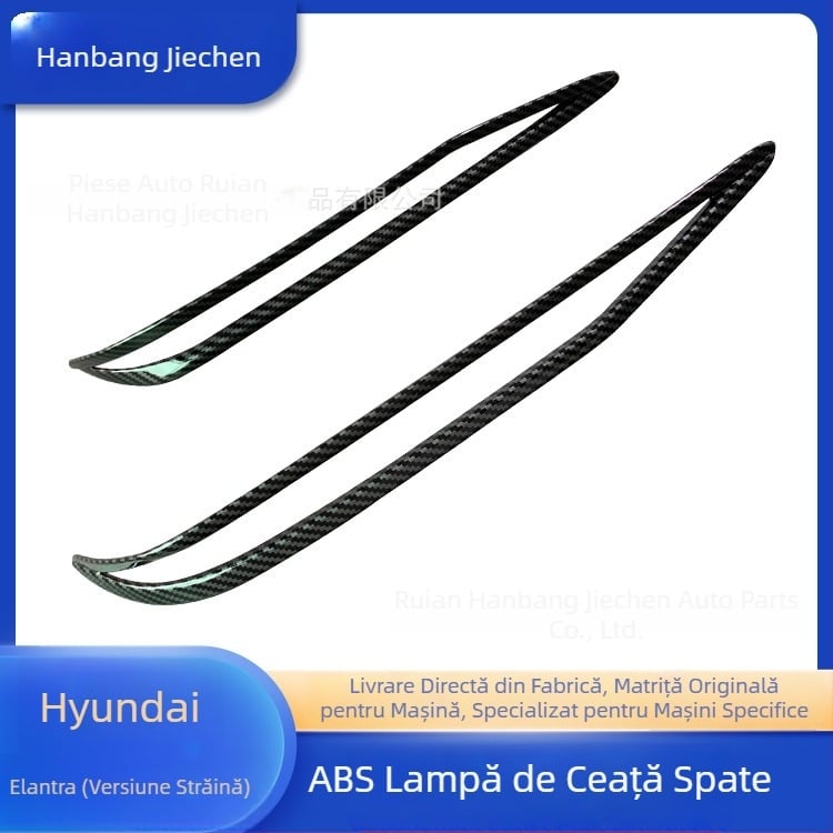 Set complet capace ABS pentru faruri de ceață Elantra ediție străină – ramă decorativă exterioară