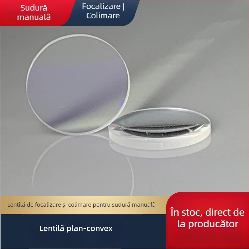 Oglindă de focalizare cu laser pentru sudură manuală, oglindă de focalizare D20F150, lentilă colimator D20F60, lentilă de precizie