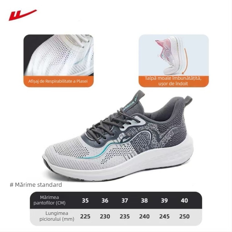 Pantofi sport unisex din plasă respirabilă – ușori, pentru alergare și purtare zilnică, primăvară-vară 2025