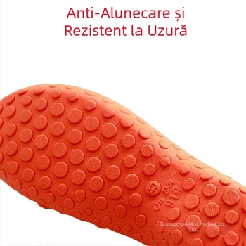 Sandale din cauciuc pentru bărbați, perforate, antiderapante, casual de vară