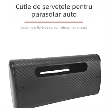 Cutie de șervete auto cu protecție solară, creativă și multifuncțională pentru mașină și casă