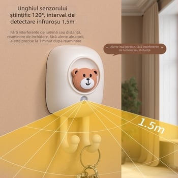 [Heartmade] Noul animal drăguț cu avertizare vocală pentru ieșiri — Cârlig de chei multifuncțional anti-pierdere