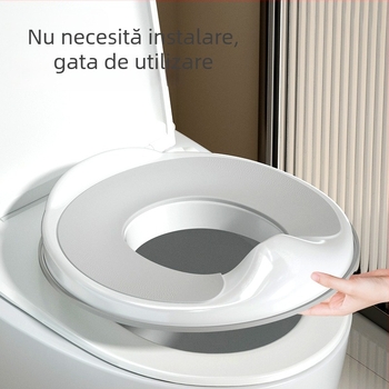 Inel pentru scaunul de toaletă al copiilor, pentru băieți și fete, potrivit pentru toalete standard, design simplu