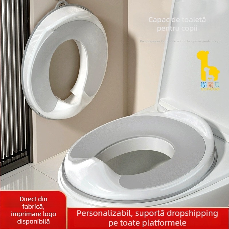 Inel pentru scaunul de toaletă al copiilor, pentru băieți și fete, potrivit pentru toalete standard, design simplu